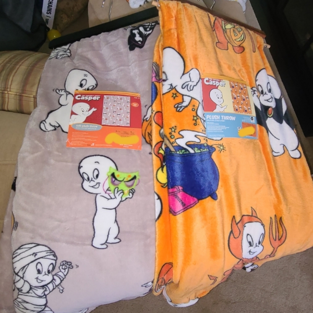Casper Halloween Blanket Set 🎃